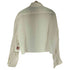 ザラ ZARA White Linen Pocket Cropped Shirt レディース S