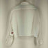 ザラ ZARA White Linen Pocket Cropped Shirt レディース S