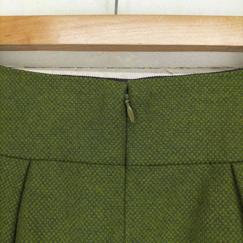 マーガレットハウエル MARGARET HOWELL FOX BROTHERS ウール タック スカート レディース 3