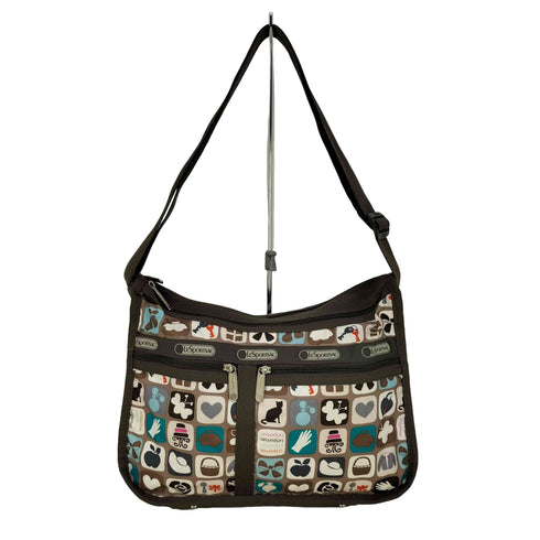 レスポートサック LeSportsac ボックス柄 ショルダーバッグ レディース