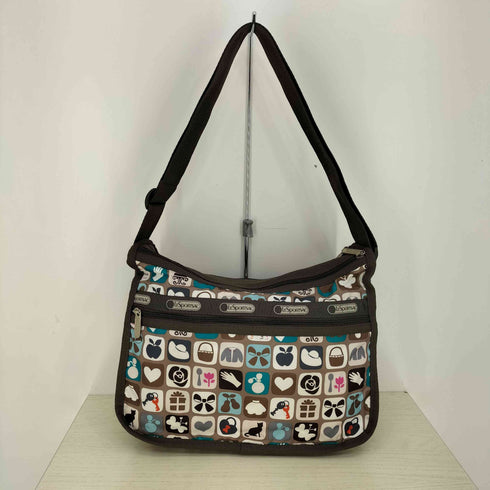 レスポートサック LeSportsac ボックス柄 ショルダーバッグ レディース