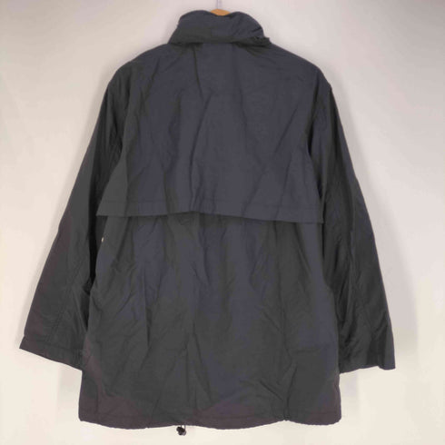 フード内蔵 比翼ナイロンジャケット メンズ