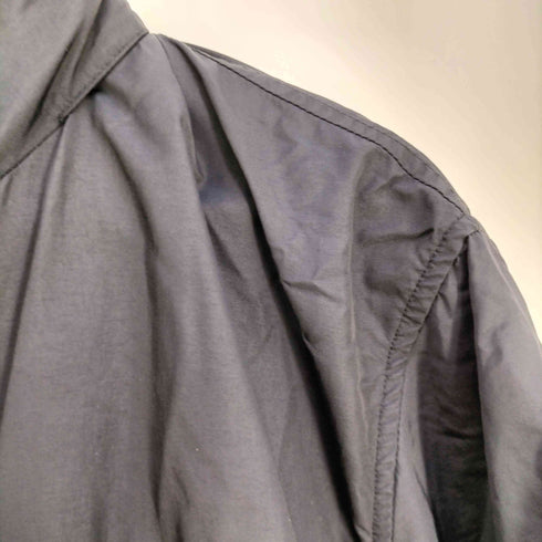 フード内蔵 比翼ナイロンジャケット メンズ