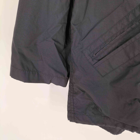 フード内蔵 比翼ナイロンジャケット メンズ