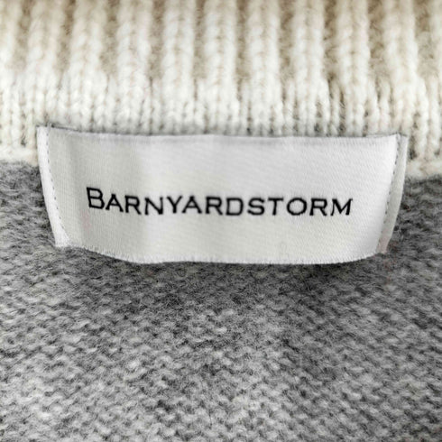 バンヤードストーム BARNYARDSTORM スキッパー ナイロン混 ボーダーニット レディース FREE