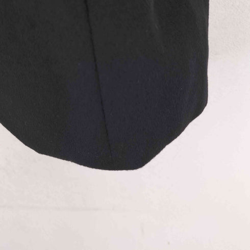 裏地ダウンキルティング ウールジップコート レディース M