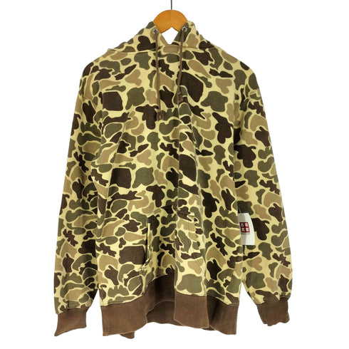 ダックハンターカモ プルオーバーパーカー メンズ import:XL