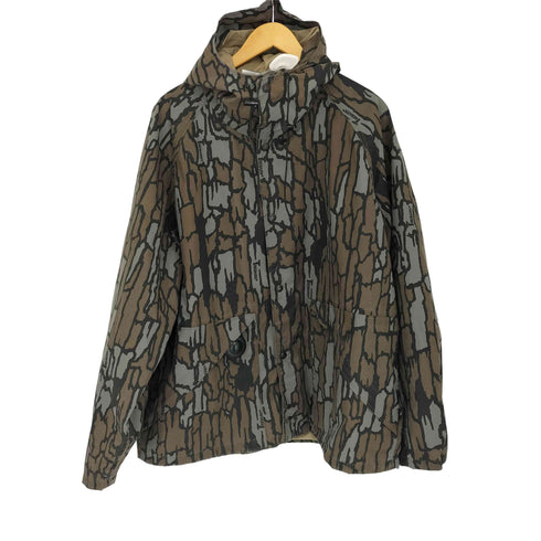 テンエックス 10x U.S.製 Gore-Tex RainWear Rebark Camo ハンティング ジャケット パーカー メンズ LARGE REGULAR