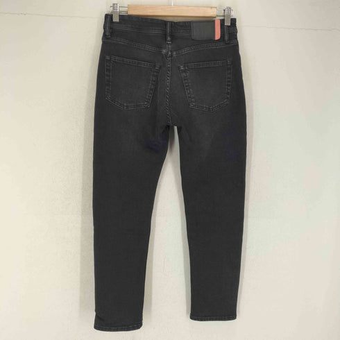アクネストゥディオズブロコンスト Acne Studios Bla Konst テーパード ブラックデニムパンツ レディース 160/66A