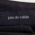パドカレ pas de calais 2タック ウール スカーフベルト スラックスパンツ レディース JPN:38