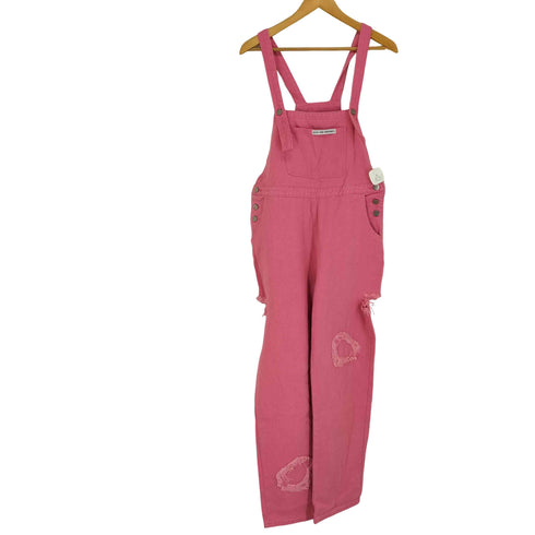 JOOD PERE FASHIONSTC ダメージ加工オーバーオール レディース