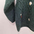 ACORN PURE NEW WOOL 花刺繍 ネップ ケーブル ニット メンズ import:S