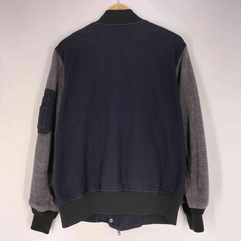 ツモリチサト TSUMORI CHISATO スリーブフリース MA-1 ボンバージャケット レディース JPN:2