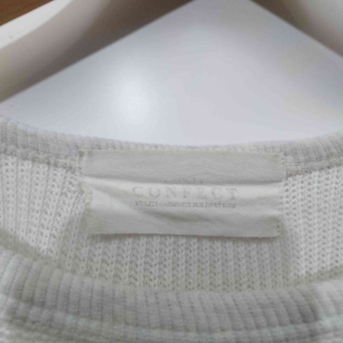 コンフェクト confect リブ切替 リネン混 ラグランスリーブ L/S カットソー メンズ 4