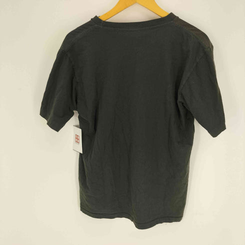 ロックバンド キャラクタープリント シングルステッチ S/S クルーネック Tシャツ メンズ