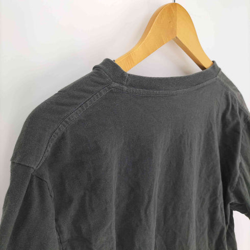 ロックバンド キャラクタープリント シングルステッチ S/S クルーネック Tシャツ メンズ