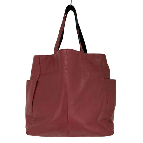 アニエスベーボヤージュ agnes b. VOYAGE リバーシブル レザー コーデュロイバッグ レディース