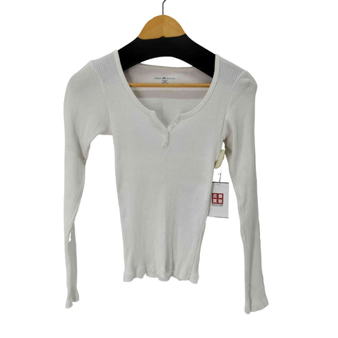 BRANDY MELVILLE ヘンリーネックカットソー レディース 10