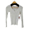 BRANDY MELVILLE ヘンリーネックカットソー レディース 10