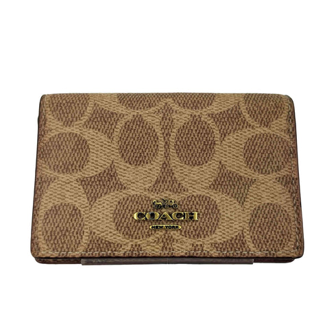 コーチ COACH シグネチャーカードケース メンズ