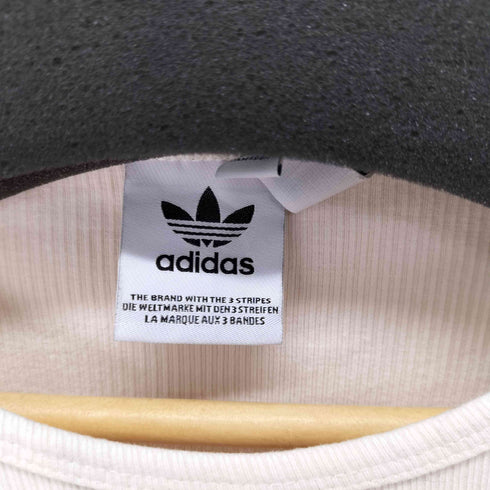 アディダス adidas RIB TEE エッセンシャルズ リブ Tシャツ レディース JPN:M