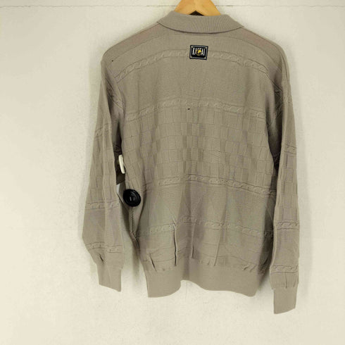 カンサイヤマモト KANSAI YAMAMOTO KANSAI SPORTS フロントロゴ ニットポロ メンズ