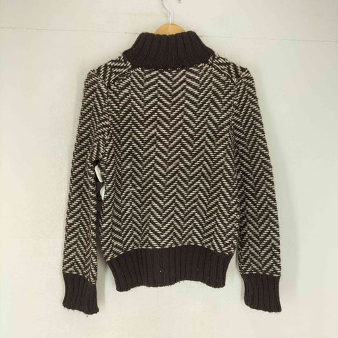 ヴェロニクブランキーノ Veronique Branquinho ヘリンボーンタートルネックニット レディース 38