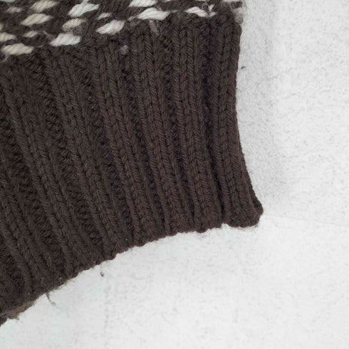 ヴェロニクブランキーノ Veronique Branquinho ヘリンボーンタートルネックニット レディース 38