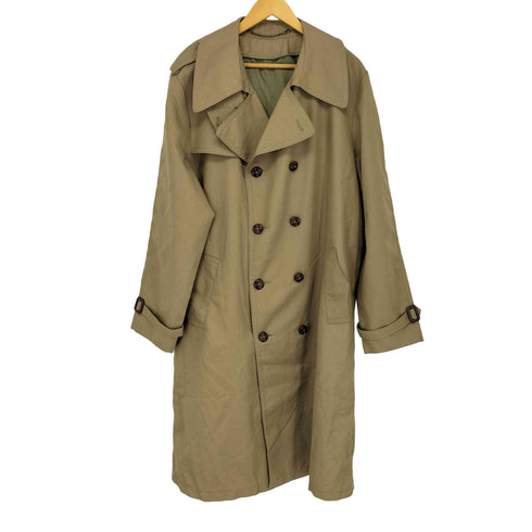シアーズ Sears 80S革調ボタントレンチコート メンズ 44 TALL