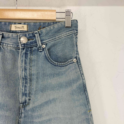 ヤヌーク YANUK Trick Denim ボーイズストレート LEA TVS レディース 25