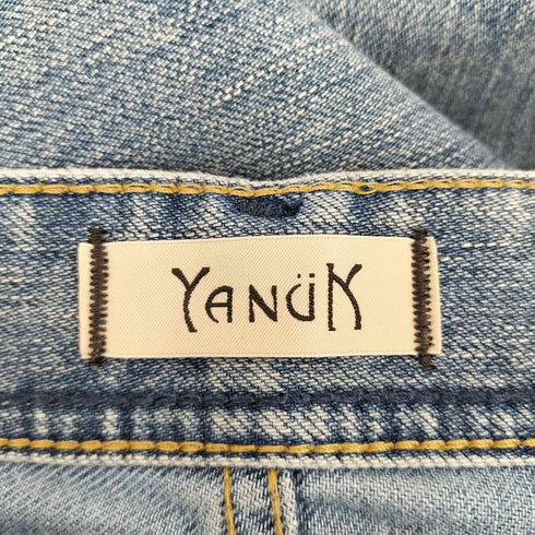 ヤヌーク YANUK Trick Denim ボーイズストレート LEA TVS レディース 25