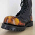 Underground Shoes England 80S ファイアー プリント 10ホール ブーツ レディース 4