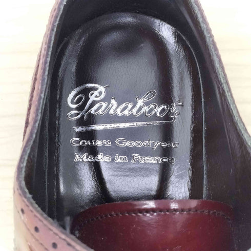 パラブーツ Paraboot フランス製 スペクテイター シューズ エナメル バイカラーウィングチップ レディース EUR:37