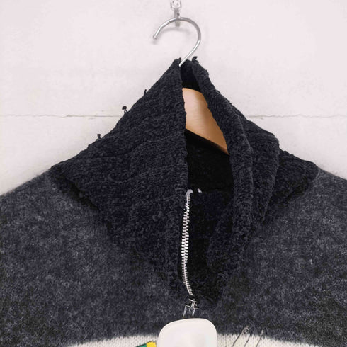 カステルバジャック CASTELBAJAC アニマルモチーフ ハーフジップニット メンズ 2