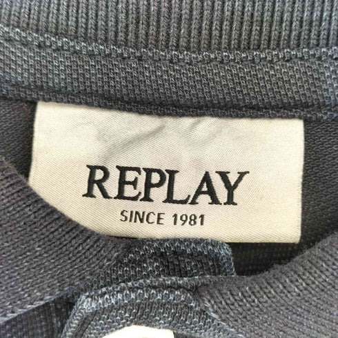 リプレイ REPLAY 251 半袖コットンポロシャツ レディース L