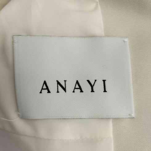 アナイ ANAYI フィルムツイードペプラムジレ レディース JPN:38