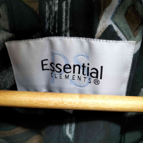Essential ELEMENTS 中綿 ハーフコート レディース 1X