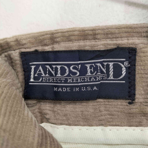 ランズエンド LANDS END MADE IN USA 90S 細畝コーデュロイ2タックパンツ メンズ W31