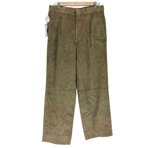 PURIST 90S MADE IN USA 太畝コーデュロイ2タックスラックス ロケットTALON メンズ