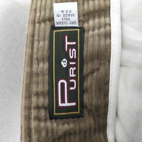 PURIST 90S MADE IN USA 太畝コーデュロイ2タックスラックス ロケットTALON メンズ