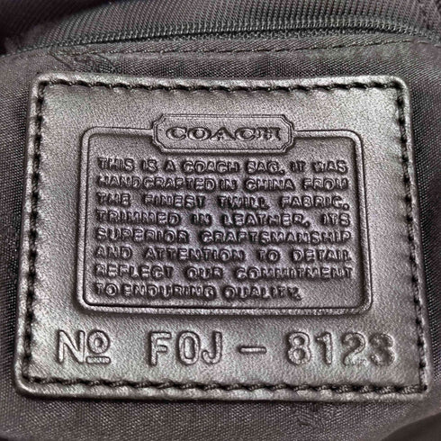 コーチ COACH レザー切替 ミニハンドバッグ レディース