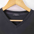 エポカウォモ Epoca uomo スカルプリントVネックTシャツ メンズ ITL/48