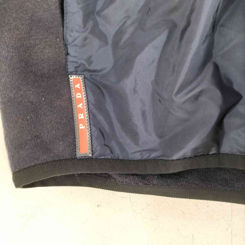 プラダ PRADA SPORT スポーツ ナイロン パーカー ジップアップ ジャケット メンズ import:L