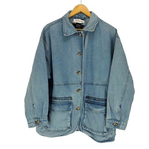 タルボット TALBOTS ジップデザインデニムジャケット メンズ M