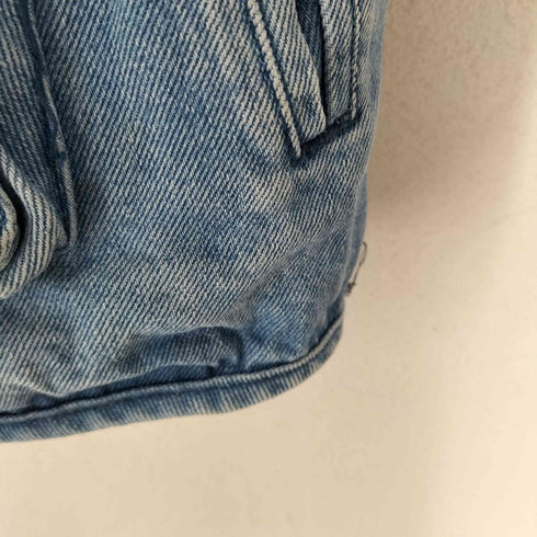 タルボット TALBOTS ジップデザインデニムジャケット メンズ M