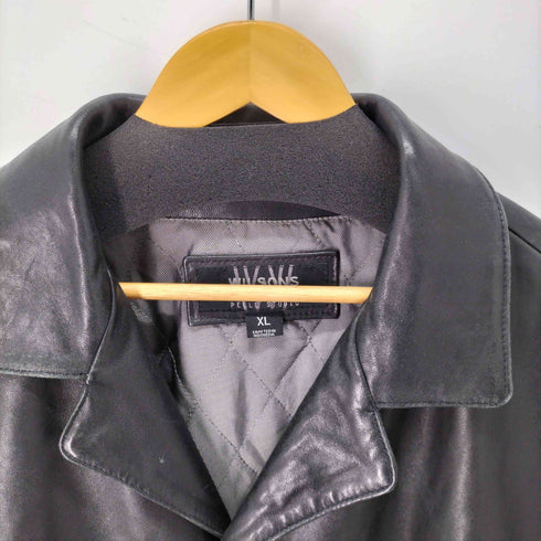 ウィルソン Wilsons Leather リアルレザー カーコート メンズ JPN:XL