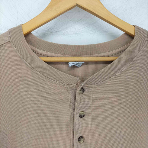 カーハート Carhartt 鹿の子 ヘンリーネックロングスリーブTシャツ メンズ import:XL