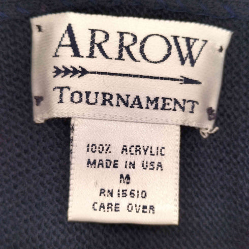 アロー ARROW USA製 アクリルカーディガン メンズ import:M