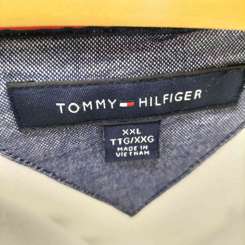 トミーヒルフィガー TOMMY HILFIGER 刺繍ロゴプルオーバー メンズ XXL