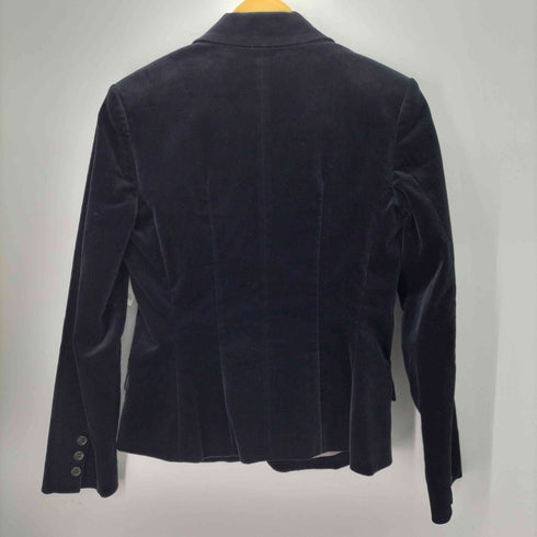 ミッシェルクラン MICHEL KLEIN ベロアテーラードジャケット セットアップ レディース 42